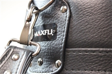 Multi-Signed MaxFli Black w/Red & White Senior Full Size Golf Bag  JSA ALOA