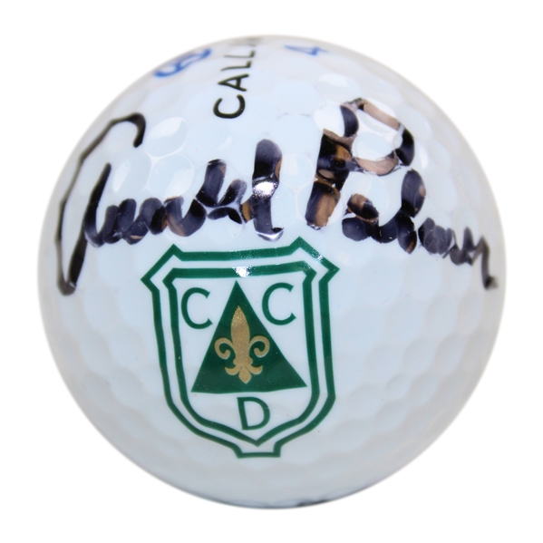 Arnold Palmer Signed Country Club of Detroit Logo Golf Ball - 1954 US Am Win Site JSA ALOA