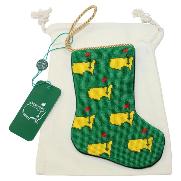 2024 Masters Tournament Berckmans Place Logo Stocking With Masters Bag