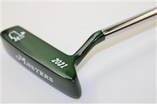 2021 Masters Tournament Emerald Green Mini Commemorative Putter