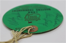 Multi-Signed 1969 & 1970 Masters Tournament Wednesday Tickets JSA ALOA