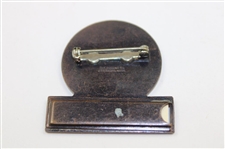 1973 US Junior Girls Open at Somerset Hills CC Contestant Badge - Amy Alcott Winner