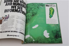 Cal Peete Signed 1983 Atlanta Golf Classic at Atlanta Country Club Program JSA ALOA