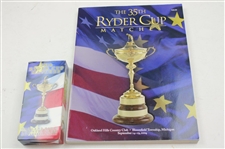 2004 Ryder Cup At Oakland Hills Program & Radio