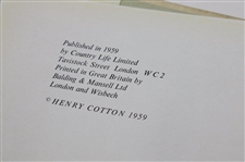 Henry Cotton Signed 1959 'Henry Cotton: My Golfing Album' Book JSA ALOA