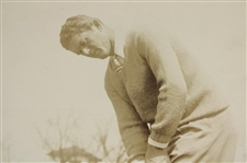 Frank Walsh Signed Putting in Front of Augusta National Clubhouse w/Calamity Jane Photo