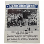 Ben Hogan vs Sam Snead 1954 Masters Playoff Sport Photo News Poster