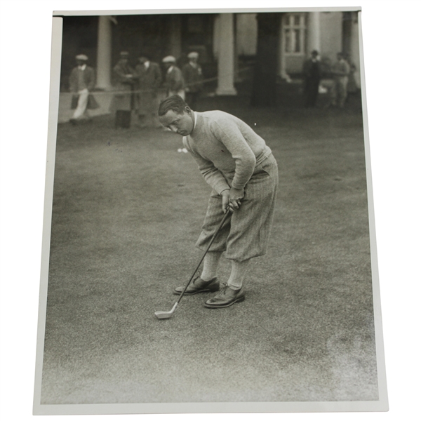 1927 Bobby Cruikshank Putting Original Photo - May 31st