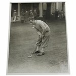 1927 Bobby Cruikshank Putting Original Photo - May 31st