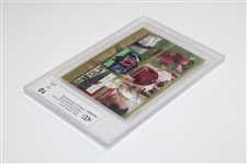 2001 Upper Deck Tiger Woods Collection Career Grand Slam Card BCCG Graded 10 Mint or Better