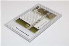 2001 Upper Deck Tiger Woods Collection Career Grand Slam Card BCCG Graded 10 Mint or Better