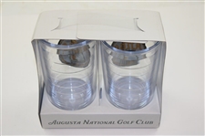 Two (2) Augusta National Golf Club 16oz Tumblers w/Packaging