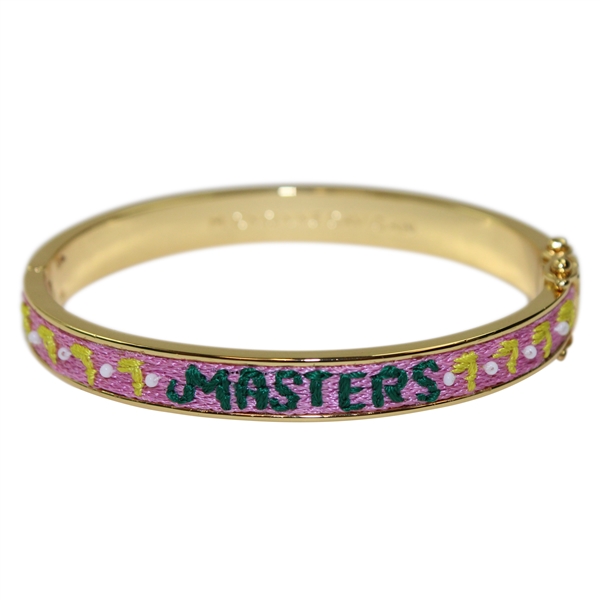 Masters Tournament Pink & Gold Mignonne Gavigan Bracelet in Original Box