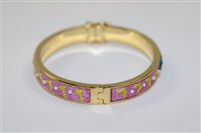 Masters Tournament Pink & Gold Mignonne Gavigan Bracelet in Original Box