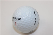 Gene Sarazen Signed Titleist HVC Distance Golf Ball JSA ALOA