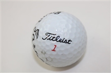 Gene Sarazen Signed Titleist HVC Distance Golf Ball JSA ALOA