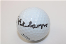 Byron Nelson Signed Titleist 3 Golf Ball JSA ALOA