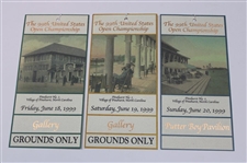 1999 US Open at Pinehurst Complete Ticket Set - Payne Stewart Win