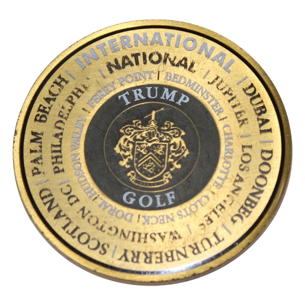 Trump Golf Courses Large Ball Marker - Used