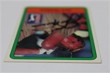 Jack Nicklaus Signed 1981 Donruss #13 Rookie Card JSA ALOA