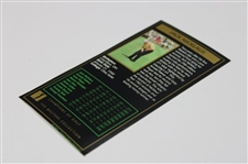 Jack Nicklaus Signed '1965' Masters Collection GSV Cut Card JSA ALOA
