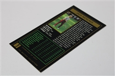 Jack Nicklaus Signed '1972' Masters Collection GSV Cut Card JSA ALOA
