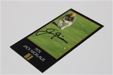 Jack Nicklaus Signed '1975' Masters Collection GSV Cut Card JSA ALOA