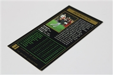 Jack Nicklaus Signed '1975' Masters Collection GSV Cut Card JSA ALOA