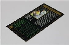 Jack Nicklaus Signed '1986' Masters Collection GSV Cut Card JSA ALOA