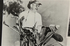 Joe Kirkwood Golf Exhibition at Rosemont, Ill. Unmarked Advertisement Poster