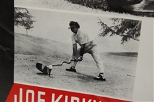 Joe Kirkwood Golf Exhibition at Rosemont, Ill. Unmarked Advertisement Poster