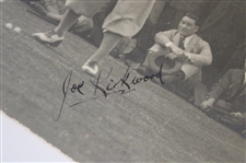 Joe Kirkwood Signed Golf in Japan Photo w/Two (2) Unsigned Post-Swing Photos JSA ALOA