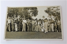Joe Kirkwood Signed Golf in Japan Photo w/Two (2) Unsigned Post-Swing Photos JSA ALOA