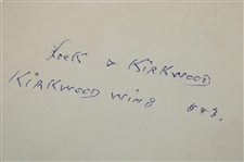 Joe Kirkwood Signed Golf in Japan Photo w/Two (2) Unsigned Post-Swing Photos JSA ALOA