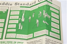 1940 The PGA System of Caddie Standards Brochure