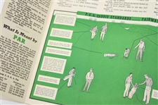 1940 The PGA System of Caddie Standards Brochure
