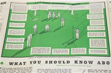 1940 The PGA System of Caddie Standards Brochure