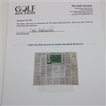 1940 The PGA System of Caddie Standards Brochure