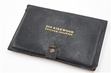 Joe Kirkwood Sr. Signed 1921 Touring Agreement, 1955 St. Louis Sports, Travel & Boat Show Master Ticket & Leather Passport Holder