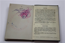 Joe Kirkwood Sr's c.1954 Stamped & Used Australian Passport w/ Photo