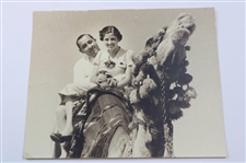 Three (3) Walter Hagen Original Photos - Camel, w/Kirkwood & 1937 Movie Projector