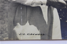 Six (6) Joe Kirkwood Original Photos - Gus Inglis 1921 Wire Photo, China 1938, Young Man, Kirkwood With Kangaroo, Young Man & Holding Club