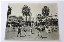 Six (6) Joe Kirkwood Original Photos - Gus Inglis 1921 Wire Photo, China 1938, Young Man, Kirkwood With Kangaroo, Young Man & Holding Club
