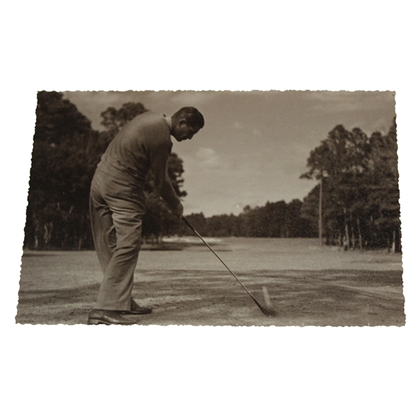 Horton Smith 1940 Gulf Port Louisiana Tee Shot Original Photo