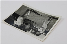 1950 Seattle Times Sports & Vacation Show Joe Kirkwood & Louise Suggs Original Photo