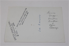1950 Seattle Times Sports & Vacation Show Joe Kirkwood & Louise Suggs Original Photo