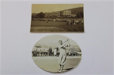 Ten (10) Gene Sarazen, Kirkwood & Other Golfers Original Photos - Kirkwood Family Collection