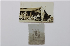 Ten (10) Gene Sarazen, Kirkwood & Other Golfers Original Photos - Kirkwood Family Collection