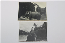 Six (6) Walter Hagen & Joe Kirkwood Safari Vacation Photos - Kirkwood Family Collection