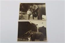 Six (6) Walter Hagen & Joe Kirkwood Safari Vacation Photos - Kirkwood Family Collection